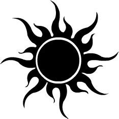 Tribal Sun - ClipArt Best