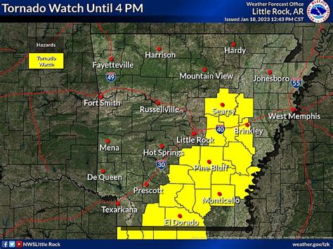 Forecasters: Parts of southern, eastern Arkansas under tornado watch | The Arkansas Democrat ...