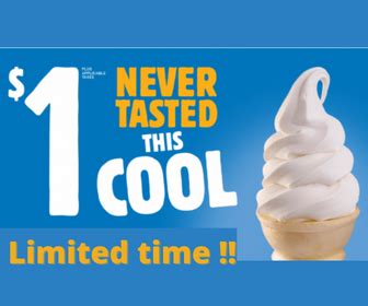 Burger King: Soft-Serve Cone $1