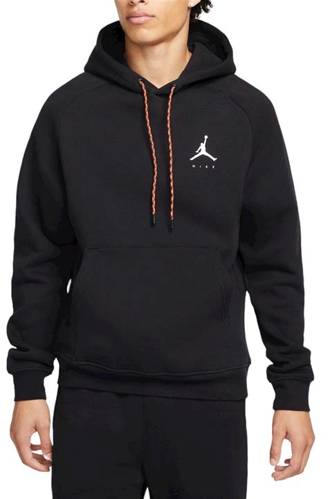 JORDAN Jumpman Fleece Pullover Hoodie DJ0210 010 - Shiekh