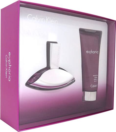 Calvin Klein Euphoria Gift Set EDP Spray 30 ml and Bath/ Shower Creme ...