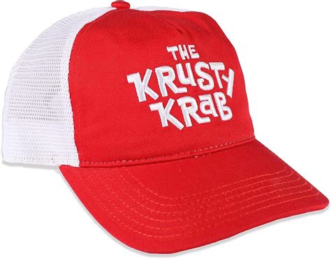 SpongeBob SquarePants The Krusty Krab Logo Adult Snapback Hat - Walmart.com