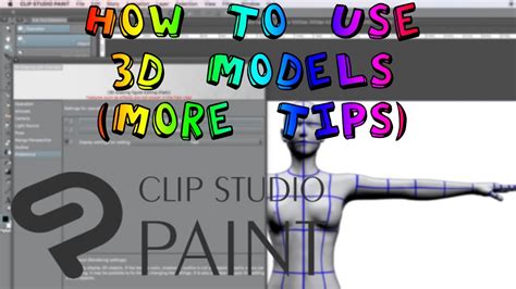 Clip Studio Paint 3D Models Download