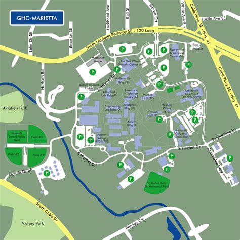 Marietta College Campus Map