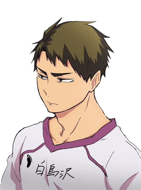 埋め込み画像 | Ushijima wakatoshi, Haikyuu anime, Haikyuu characters