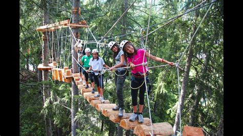 Emozion Col de Flam Zip Line a Urtijëi - YouTube