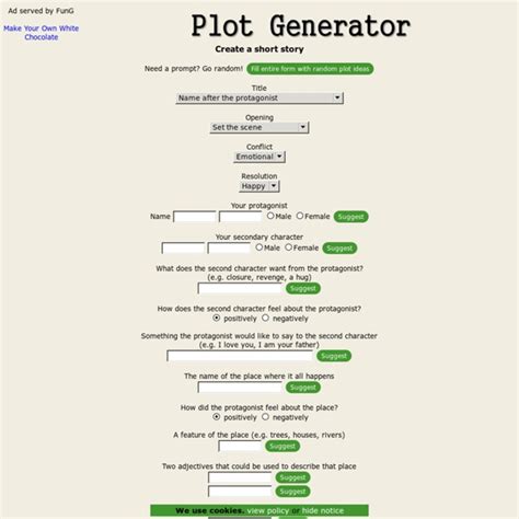 Short Story Generator | Pearltrees