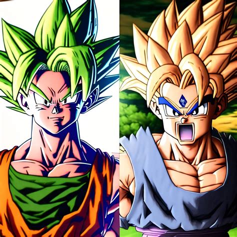 GOKU and gohan by AS2045 on DeviantArt