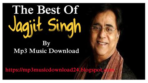 Mp3 Music Download: The Best Of Jagjit Singh Ghazals