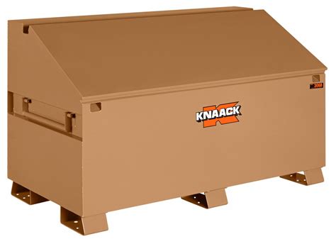 KNAACK Caja con Tapa Inclinada para el Lugar de Trabajo Tostado, 37 x ...