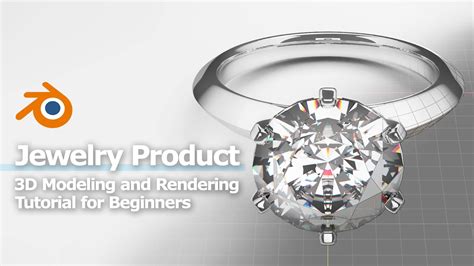 Blender Jewelry Tutorial - How to make a Diamond Ring