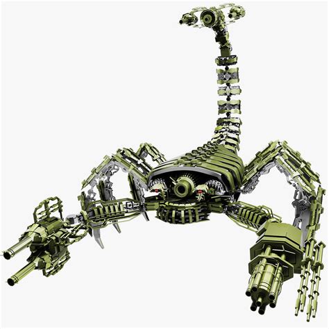 Robot Scorpion 3D | CGTrader