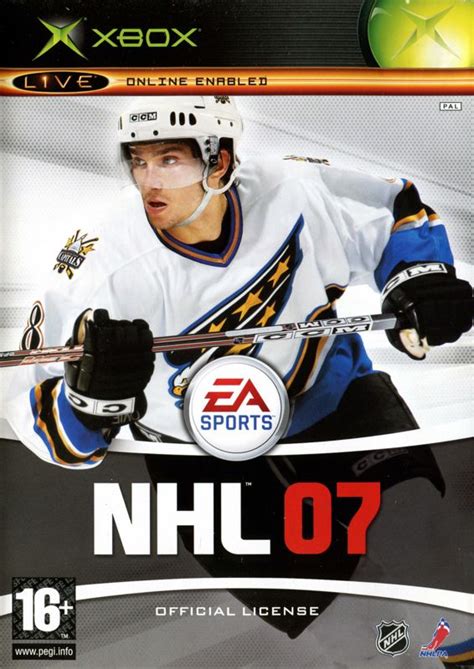 NHL 07 (2006) box cover art - MobyGames