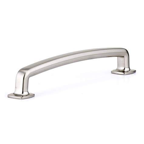 Richelieu Hardware Transitional 6-5/16 in. (160 mm) Brushed Nickel Cabinet Pull-BP863160195 ...