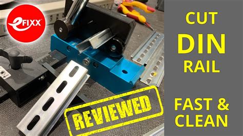 DIN RAIL CUTTER - FAST & CLEAN edges from Phoenix Contact - YouTube