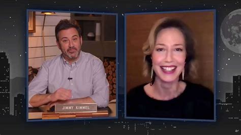 Carrie Coon talks Ghostbusters: Afterlife on Jimmy Kimmel Live ...