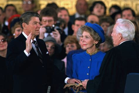 Reagan delivers his second inaugural address, Jan. 21, 1985 - POLITICO