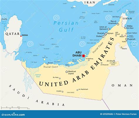 Detailed Uae Map