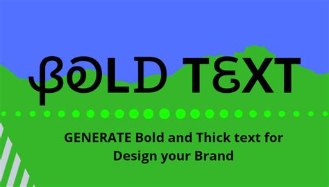 Bold Text Generator - 𝘾𝙤𝙥𝙮 𝙖𝙣𝙙 𝙥𝙖𝙨𝙩𝙚 ɞȏʟԀ Fonts