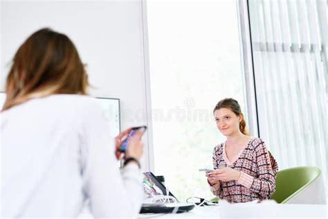 People Working at the Computers in Office Stock Image - Image of laptop, people: 137459057