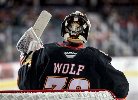 Calgary Wranglers Recap: Dustin Wolf holds the Canucks to one in AHL return