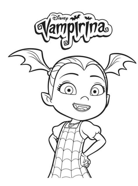 Kids-n-fun.com | 4 coloring pages of Vampirina