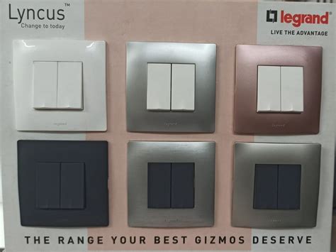 Legrand Lyncus Modular Switches at Rs 35/piece | Legrand Switches in Ahmedabad | ID: 23560646533