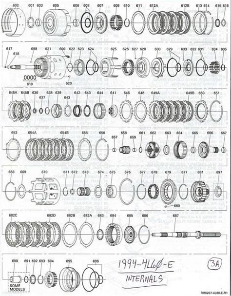 4L60-E/4L65-E Transmission Diagram | Transmission, Transmission repair, Automotive mechanic