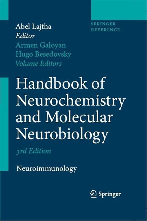 Handbook of Neurochemistry and Molecular Neurobiology Neuroimmunology ...