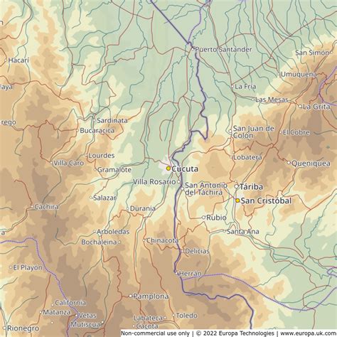 Cucuta Colombia Mapa - CUCUTA NORTE DE SANTANDER COLOMBIA Geography ...