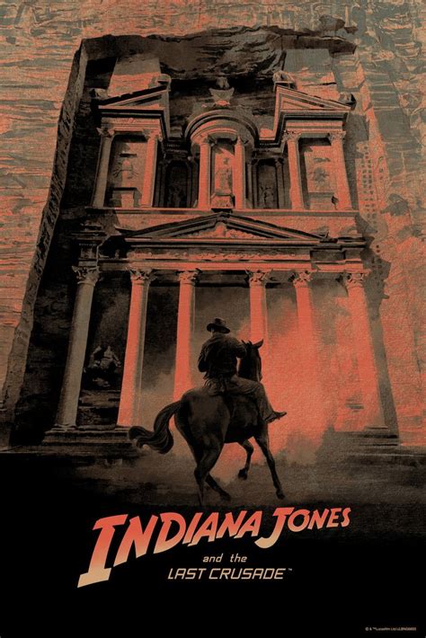 The Blot Says...: Indiana Jones and the Last Crusade Screen Print by Hans Woody x Bottleneck Gallery