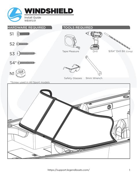 Full Windshield Installation Guide | Guides | Legend Boats