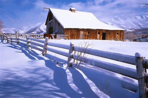 🔥 [45+] Farm Winter Scenes Desktop Wallpapers | WallpaperSafari