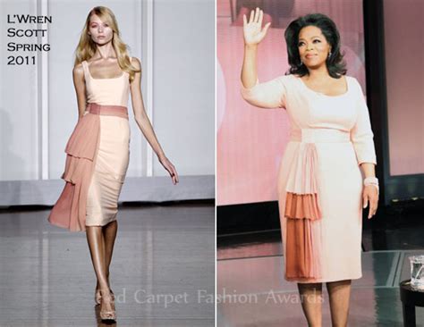 Oprah Winfrey In L'Wren Scott - "The Oprah Show" Finale - Red Carpet ...