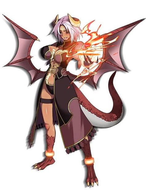 anime dragons - Google Search | Monster girl encyclopedia, Anime monsters, Cute dragons