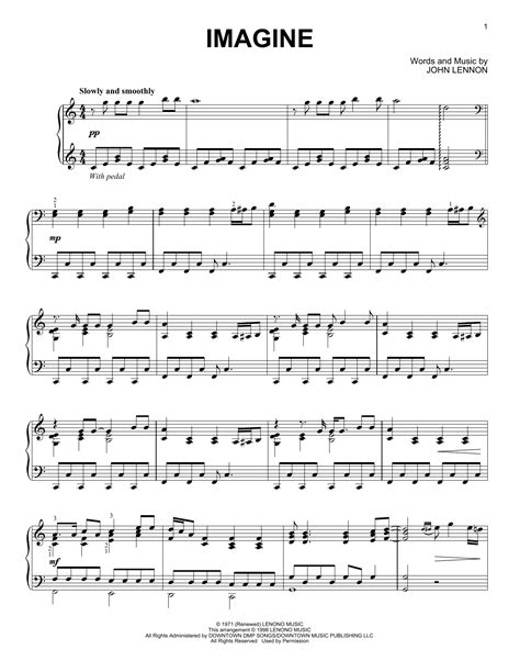 Imagine | Sheet Music Direct