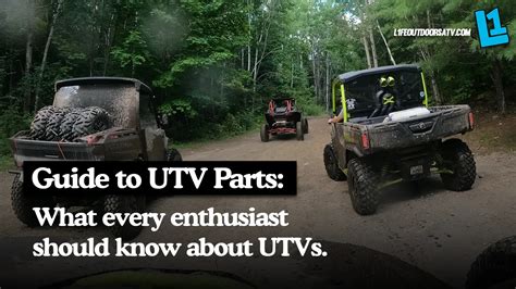 A Closer Look at UTV Parts: What Every Enthusiast Should Know