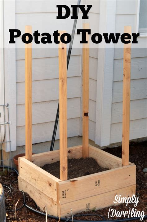 The Darr Garden 2014 & DIY Potato Tower - Simply {Darr}ling