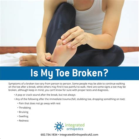 Is My Toe Broken? - Integrated Orthopedics