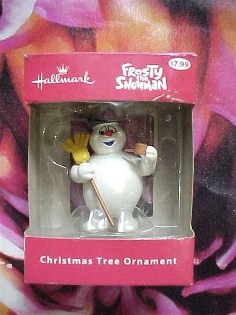 HALLMARK KEEPSAKE RANKIN Bass Frosty the Snowman Christmas Tree ...