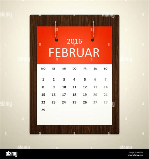 Calendar Planning German Stock Photo - Alamy