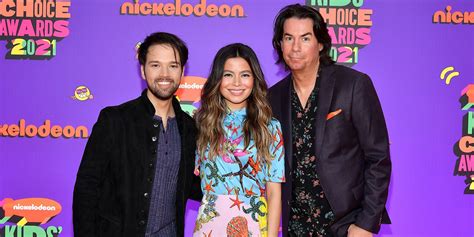 'iCarly' stars Miranda Cosgrove, Nathan Kress, and Jerry Trainor ...