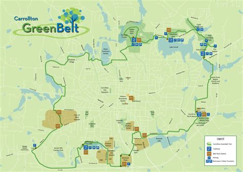 Map - The Carrollton Greenbelt