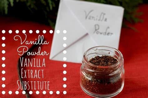 Toasted Vanilla Powder - a Vanilla Extract Substitute | Whole New Mom