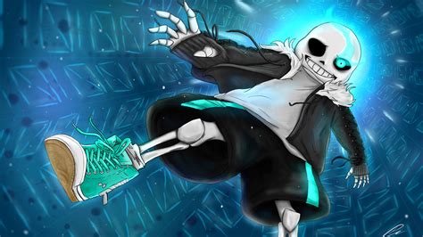 Virus!Sans WALLPAPER - SPEEDPAINT by Jeyawue on DeviantArt