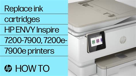 HP ENVY Inspire 7200-7900, 7200e-7900e printers - Replace the ink ...