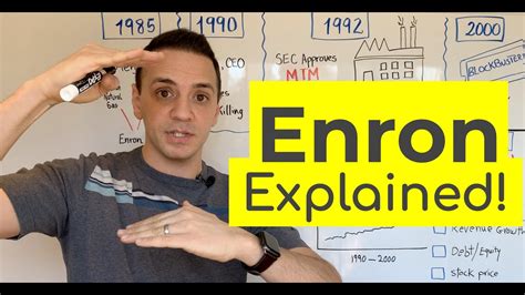 Enron Accounting Scandal Explained! A Frequent Accounting Interview Question! - YouTube