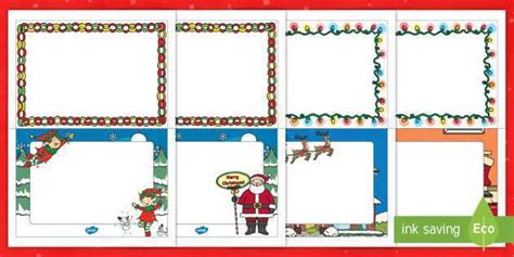 Christmas Card Insert Template Ks1 - Cards Design Templates