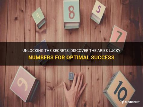 Unlocking The Secrets: Discover The Aries Lucky Numbers For Optimal Success | ShunSpirit