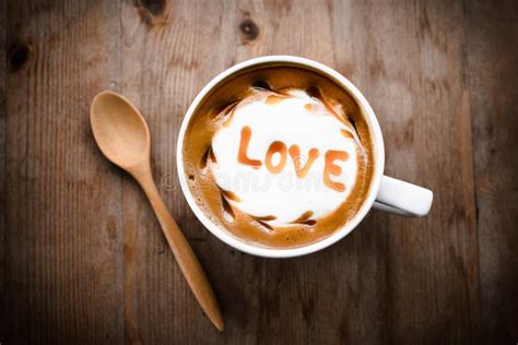 Hot Coffee with Foam Milk Art, Latte Art Coffee Stock Photo - Image of mocha, chocolate: 79298578